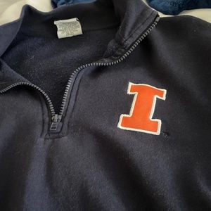 University of Illinois quarter zip